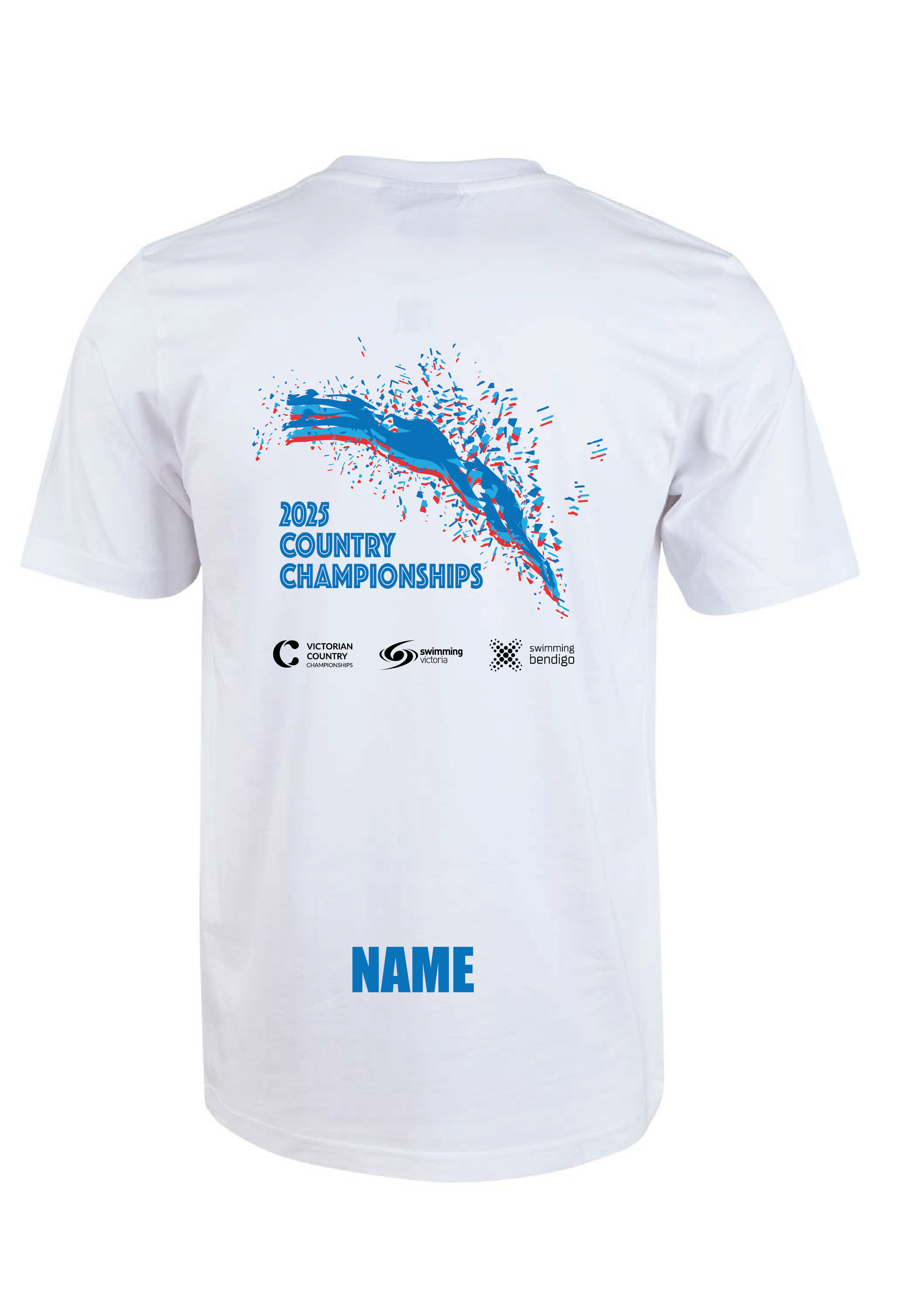 2025 VICTORIAN COUNTRY SC CHAMPIONSHIP SHORT SLEEVE TEE - WHITE