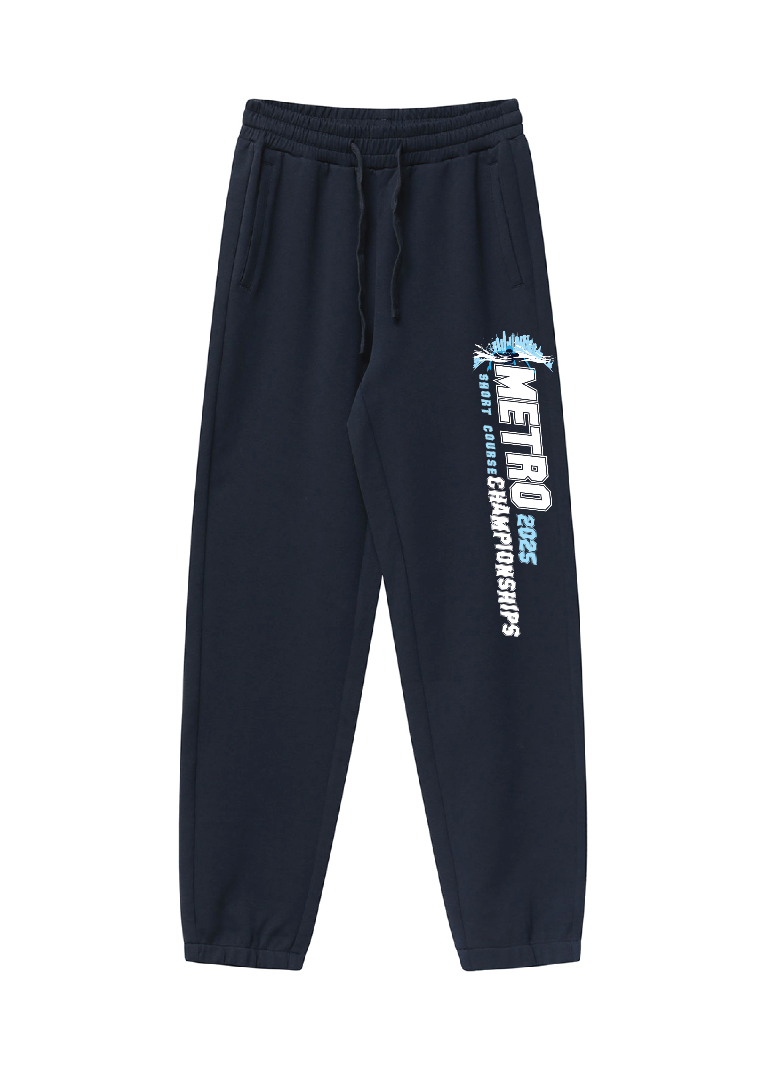 2025 VICTORIAN METRO SC CHAMPIONSHIP TRACKPANT - KIDS SIZES -NAVY