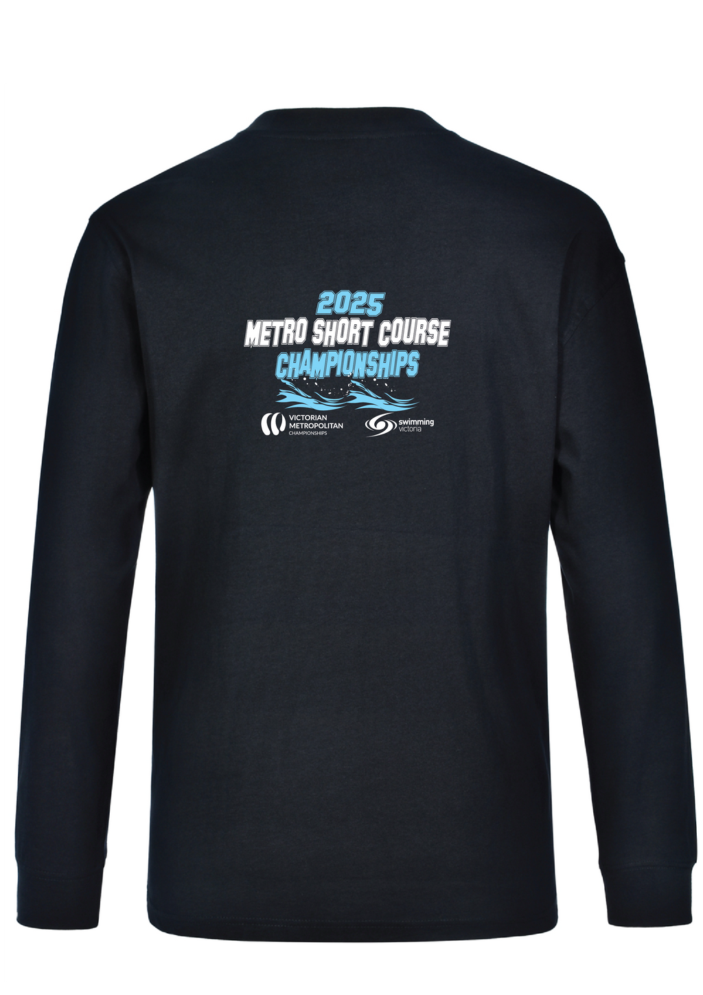 2025 VICTORIAN METRO SC CHAMPIONSHIP LONG SLEEVE TEE - NAVY