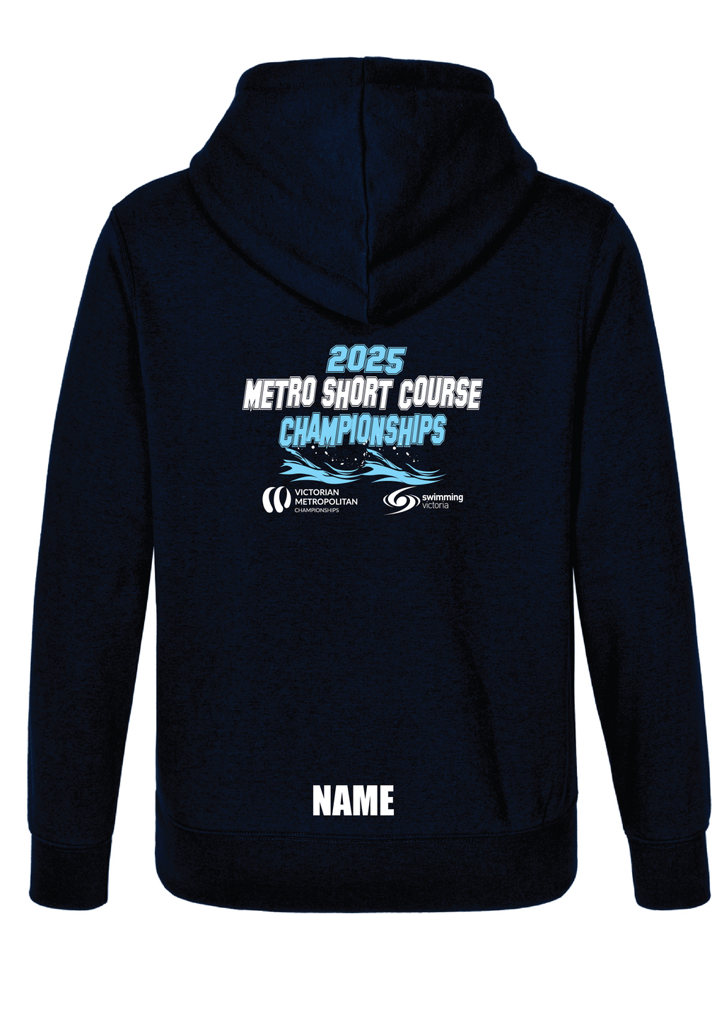 2025 VICTORIAN METRO CHAMPIONSHIP ZIP THRU HOODIE- NAVY