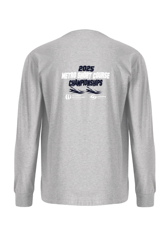 2025 VICTORIAN METRO SC CHAMPIONSHIP LONG SLEEVE TEE - GREY MARLE