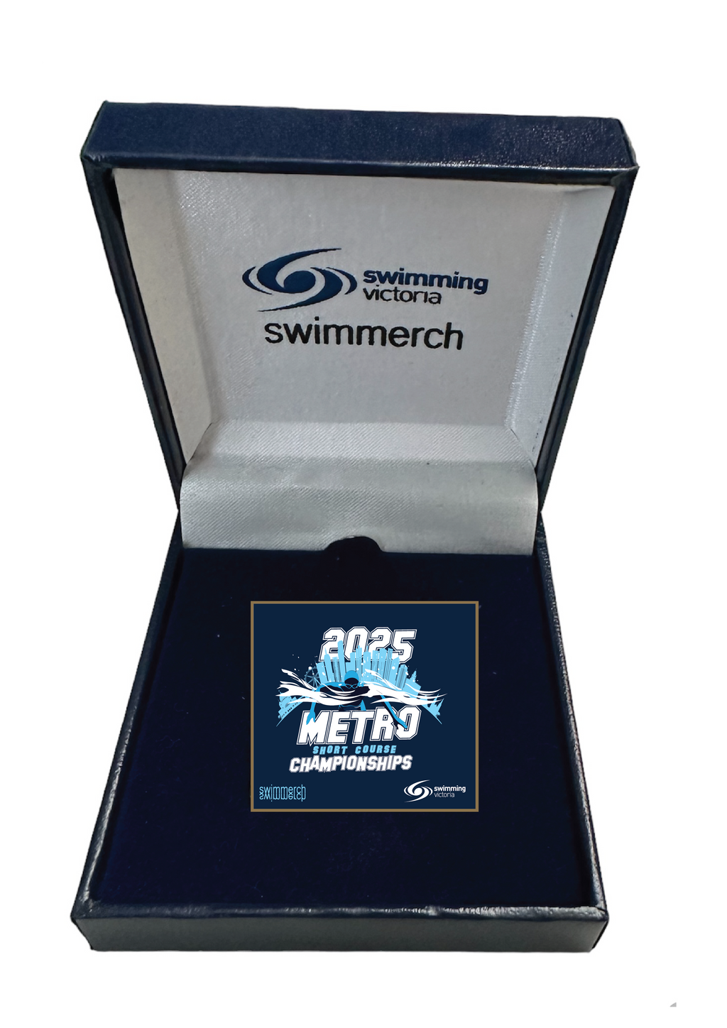 2025 VICTORIAN METRO SC CHAMPIONSHIP BOXED PIN