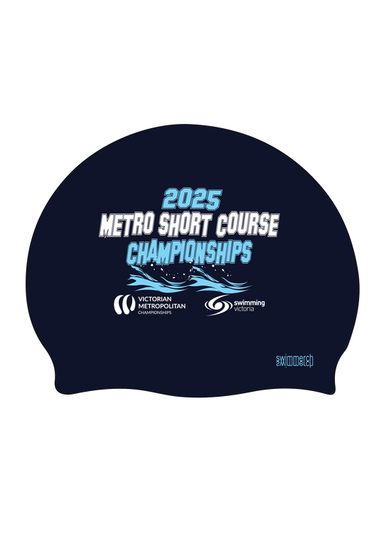 2025 VICTORIAN METRO SC CHAMPIONSHIPS SILICONE SWIM CAP