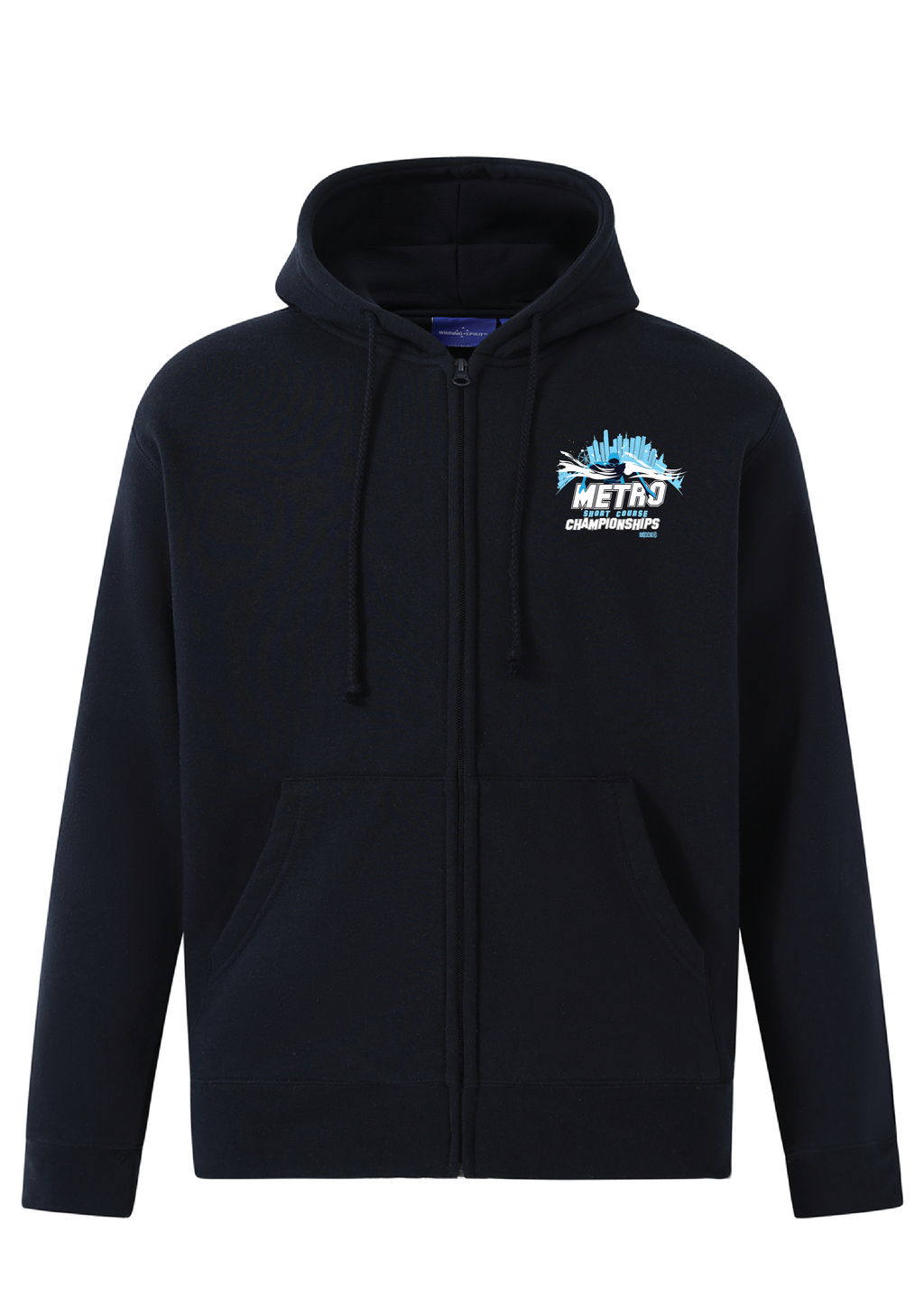 2025 VICTORIAN METRO CHAMPIONSHIP ZIP THRU HOODIE- NAVY