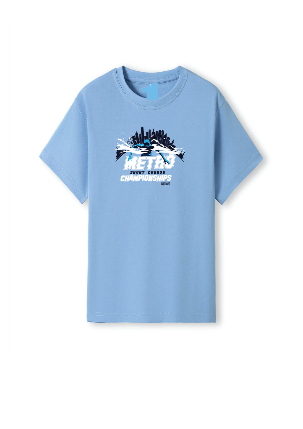 2025 VICTORIAN METRO SC CHAMPIONSHIP SHORT SLEEVE TEE - PALE BLUE