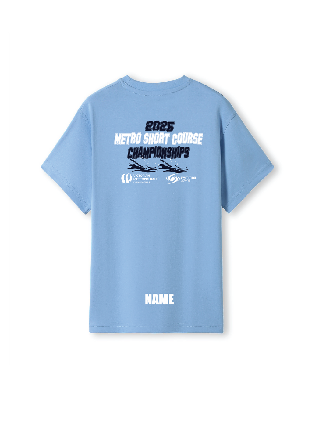 2025 VICTORIAN METRO SC CHAMPIONSHIP SHORT SLEEVE TEE - PALE BLUE