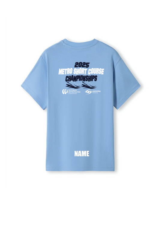 2025 VICTORIAN METRO SC CHAMPIONSHIP SHORT SLEEVE TEE - PALE BLUE