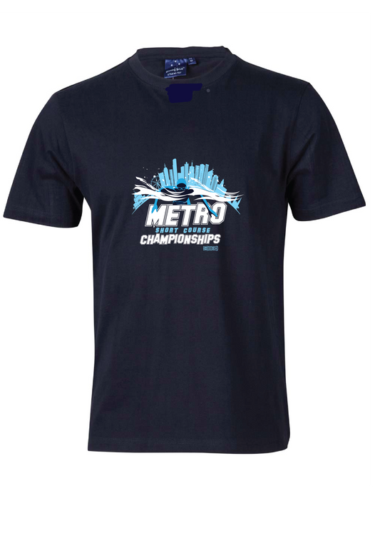 2025 VICTORIAN METRO SC CHAMPIONSHIP SHORT SLEEVE TEE - NAVY