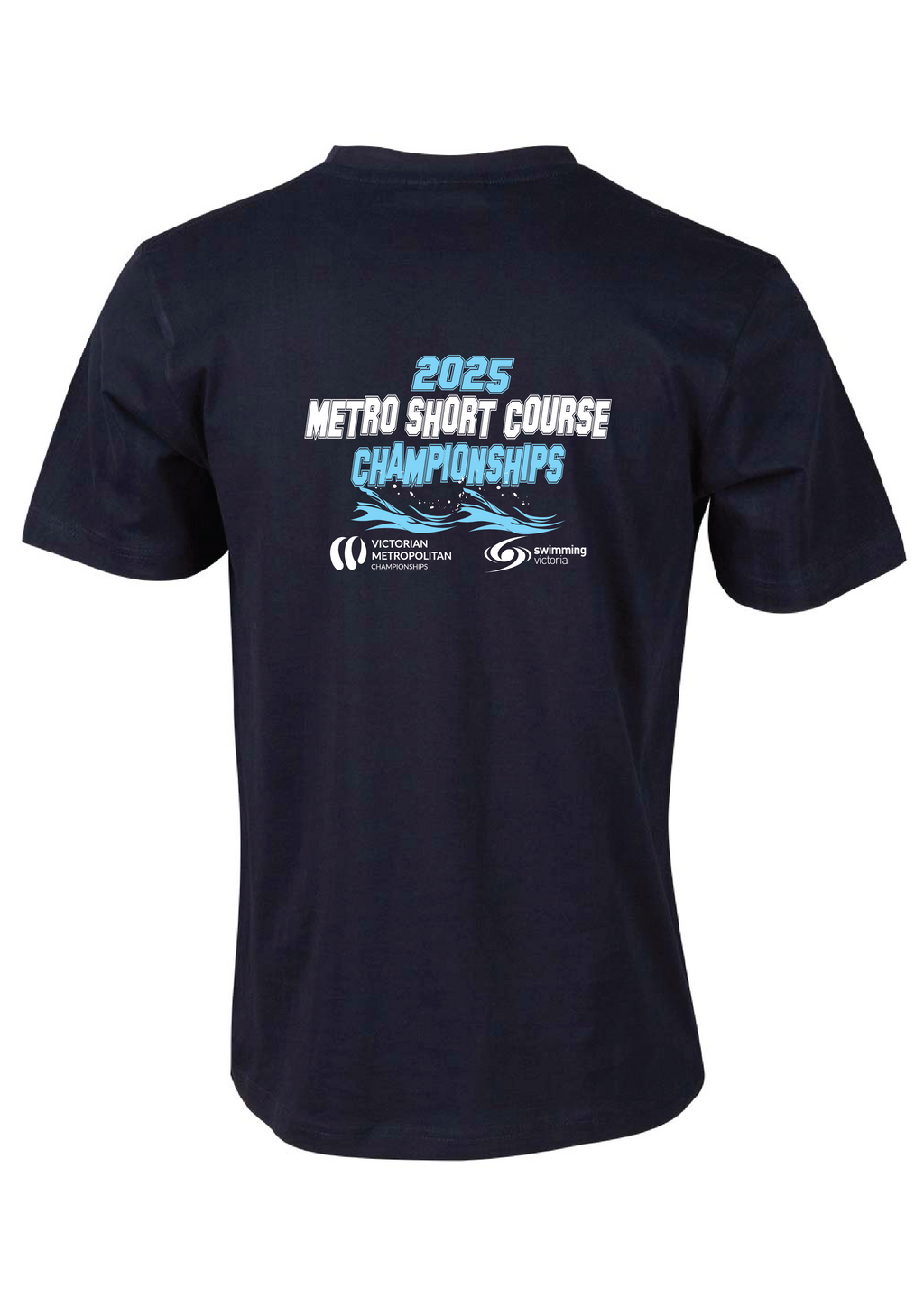 2025 VICTORIAN METRO SC CHAMPIONSHIP SHORT SLEEVE TEE - NAVY