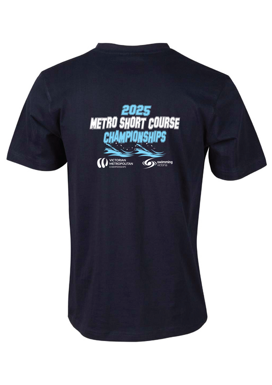 2025 VICTORIAN METRO SC CHAMPIONSHIP SHORT SLEEVE TEE - NAVY
