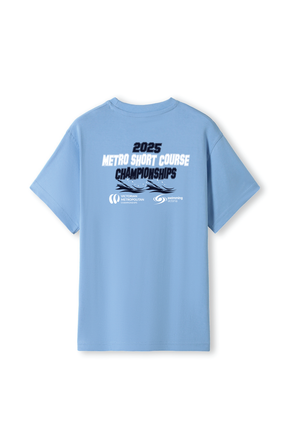 2025 VICTORIAN METRO SC CHAMPIONSHIP SHORT SLEEVE TEE - PALE BLUE