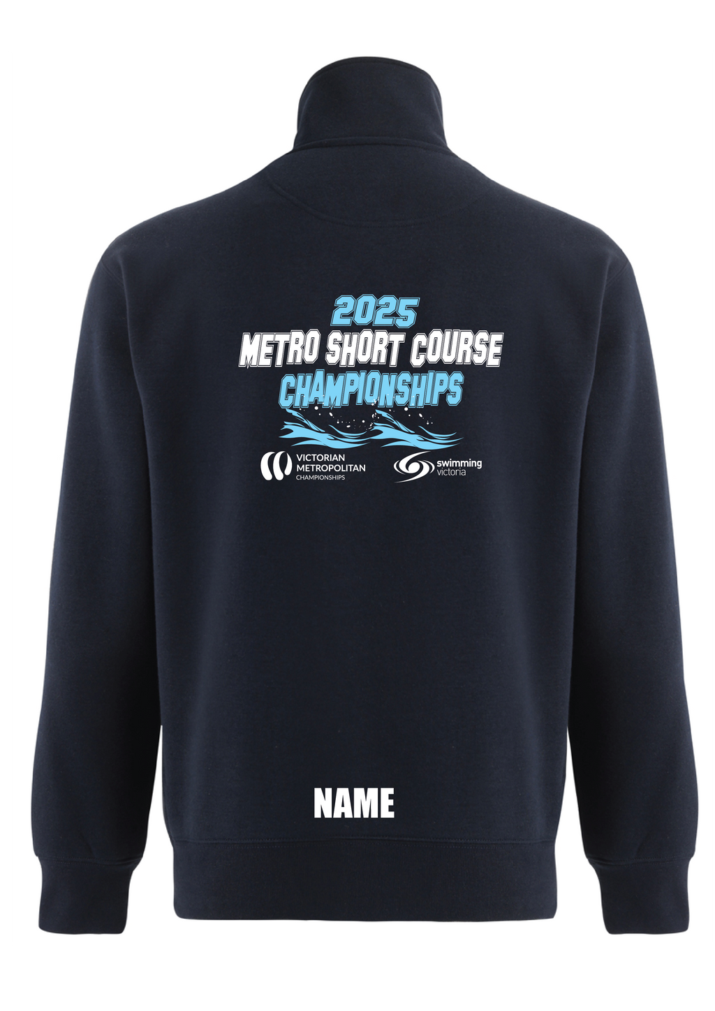 2025 VICTORIAN METRO SC CHAMPIONSHIP 1/4 ZIP SWEAT - NAVY