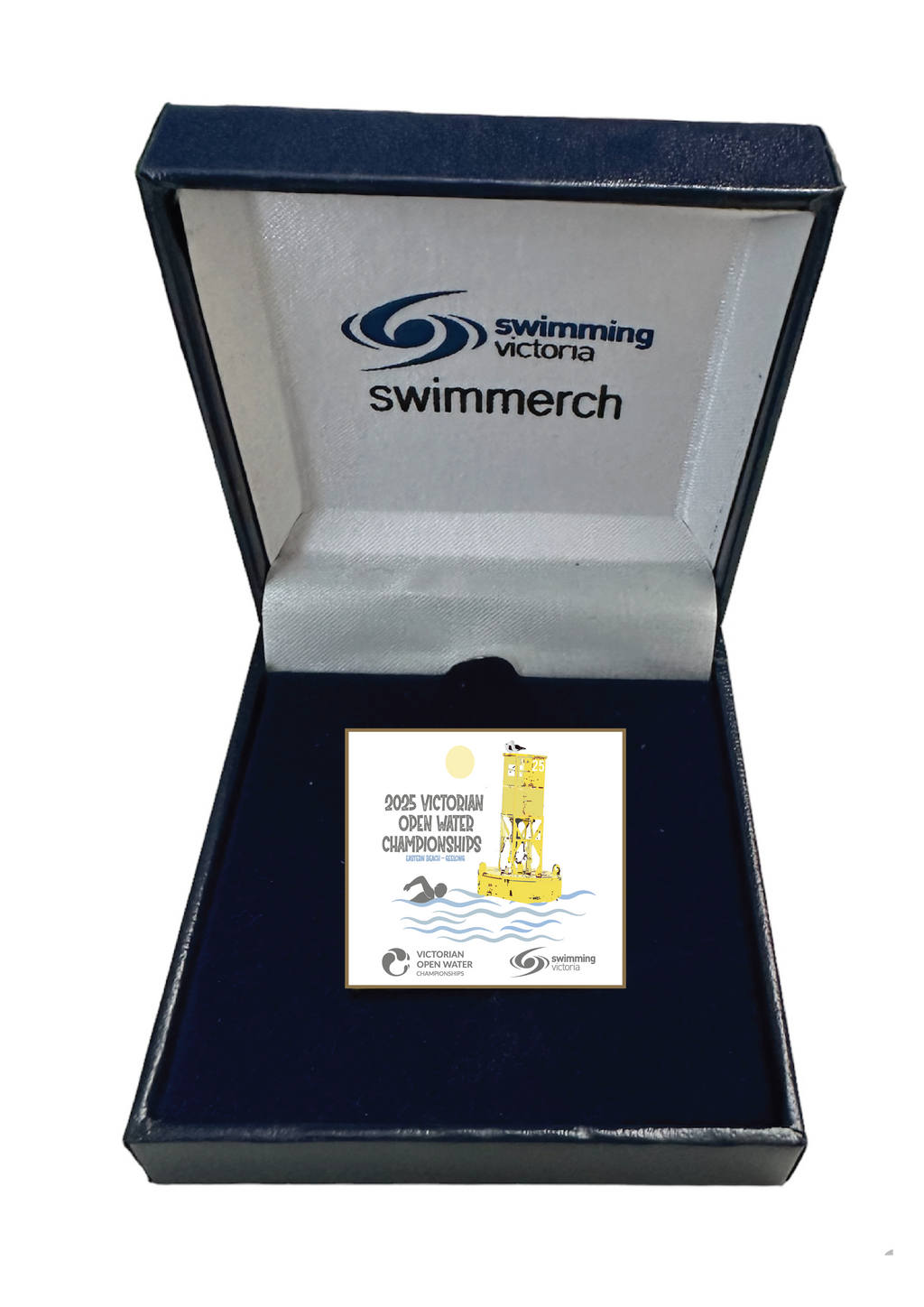 2025 VICTORIAN OPEN WATER CHAMPIONSHIP BOXED PIN