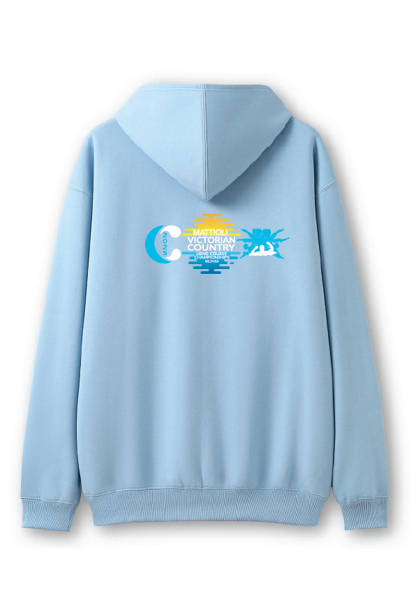 2025 VICTORIAN COUNTRY LC CHAMPIONSHIP HOODIE  -  PALE BLUE
