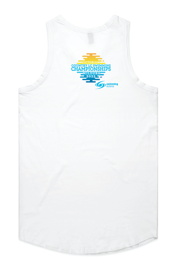 2025 VICTORIAN COUNTRY LC UNISEX SINGLET TOP - WHITE