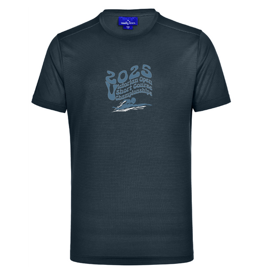2025 VICTORIAN OPEN SHORT COURSE CHAMPIONSHIP SHORT SLEEVE TEE - Women's SLATE GREY