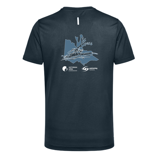 2025 VICTORIAN OPEN SHORT COURSE CHAMPIONSHIP SHORT SLEEVE TEE - Women's SLATE GREY