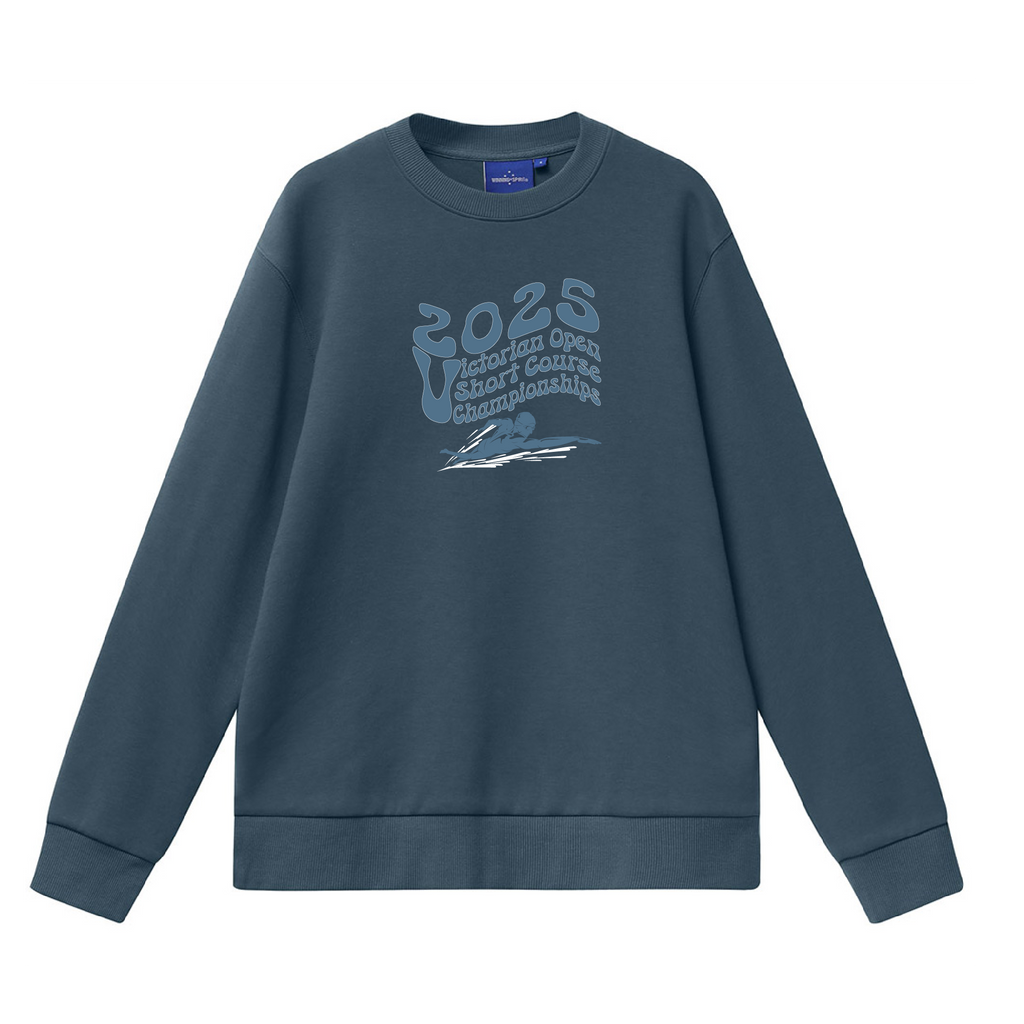 2025 VICTORIAN OPEN SHORT COURSE CHAMPIONSHIP SWEAT TOP - SLATE BLUE