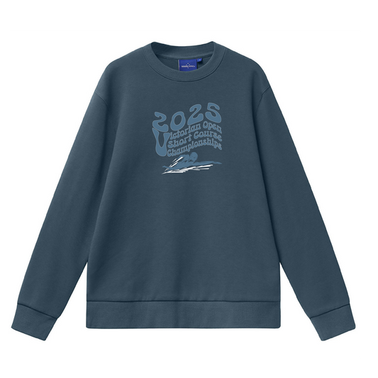 2025 VICTORIAN OPEN SHORT COURSE CHAMPIONSHIP SWEAT TOP - SLATE BLUE