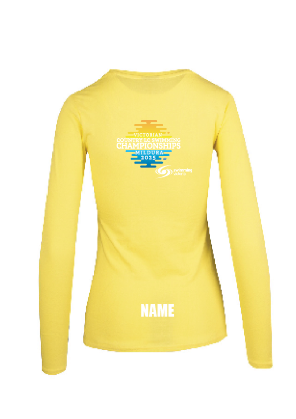 2025 VICTORIAN COUNTRY LC WOMENS LONG SLEEVE TEE - CITRUS