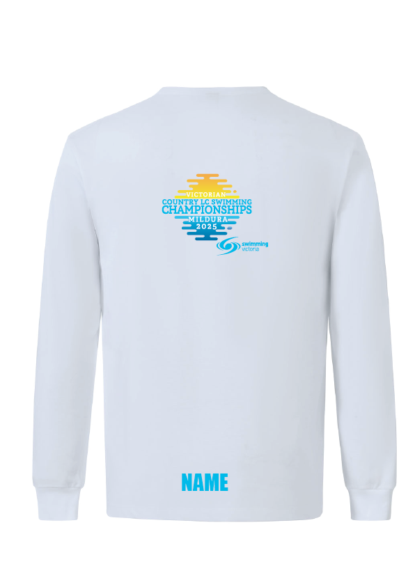 2025 VICTORIAN COUNTRY LC CHAMPIONSHIP LONG SLEEVE TEE - WHITE