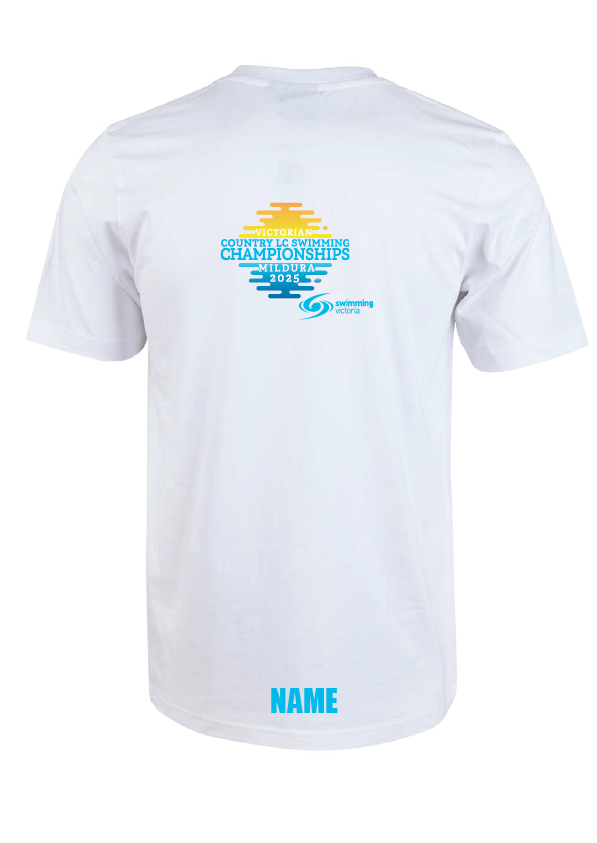 2025 VICTORIAN COUNTRY LC CHAMPIONSHIP SHORT SLEEVE TEE - WHITE