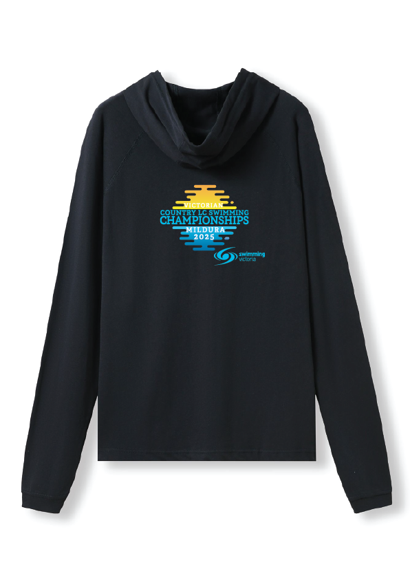 2025 VICTORIAN COUNTRY LC CHAMPIONSHIP HOODED LONG SLEEVE TEE  -  NAVY
