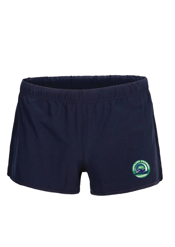 2025 GIPPSLAND CHAMPIONSHIP WOMENS SHORTS - NAVY