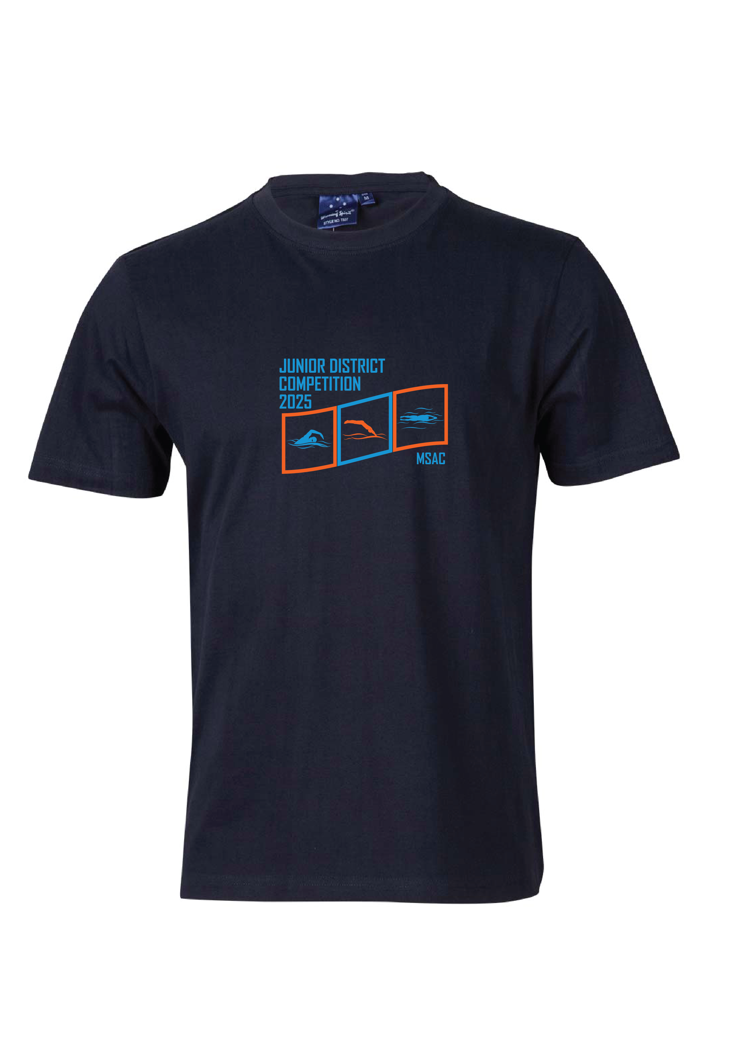 2025 VICTORIAN JUNIOR DISTRICT COMPETITION TEE - NAVY