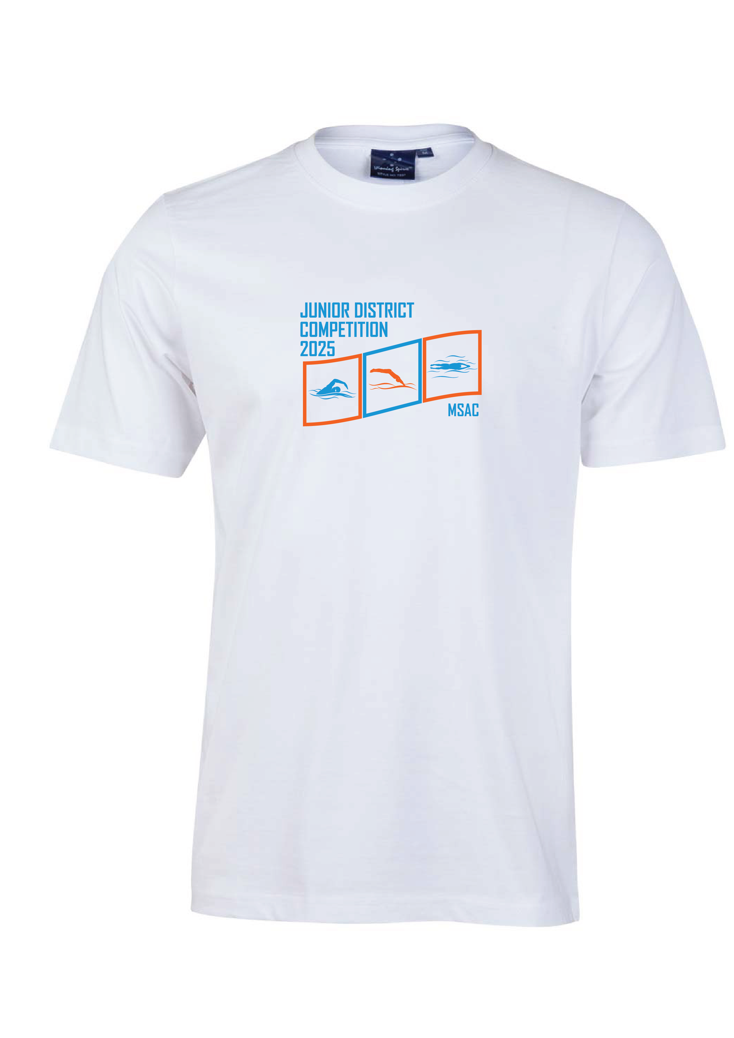 2025 VICTORIAN JUNIOR DISTRICT COMPETITION TEE - WHITE