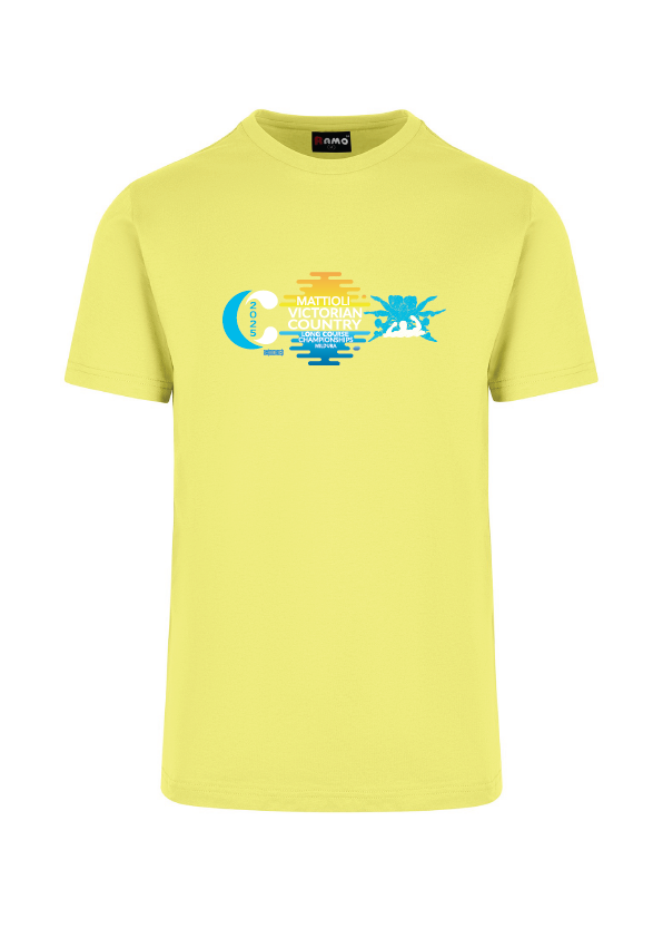 2025 VICTORIAN COUNTRY LC CHAMPIONSHIP SHORT SLEEVE TEE - CITRUS