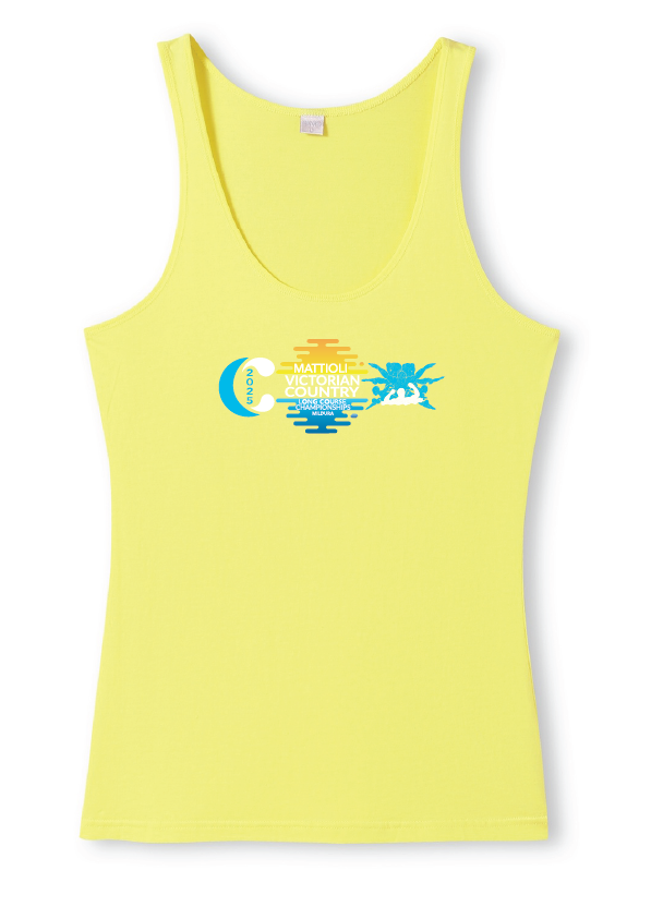 2025 VICTORIAN COUNTRY LC WOMENS SINGLET TOP - CITRUS