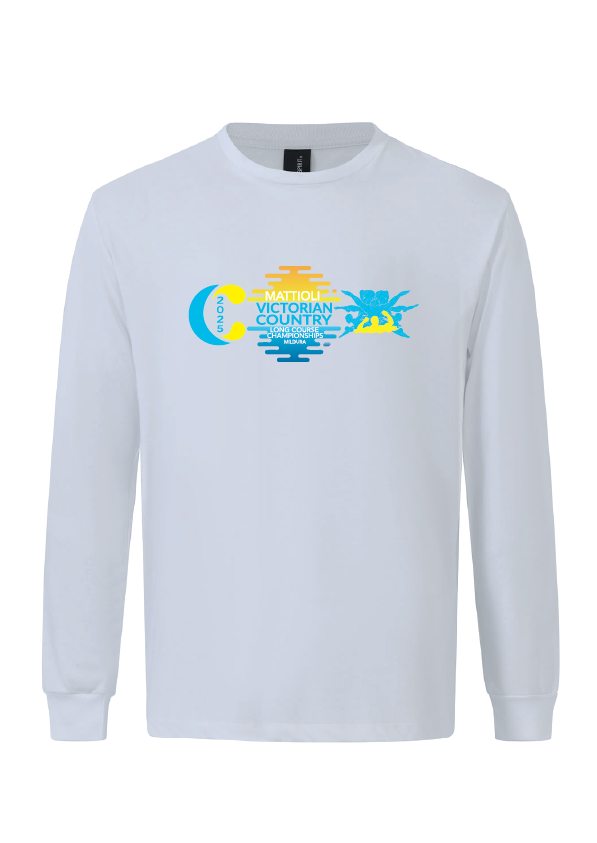 2025 VICTORIAN COUNTRY LC CHAMPIONSHIP LONG SLEEVE TEE - WHITE