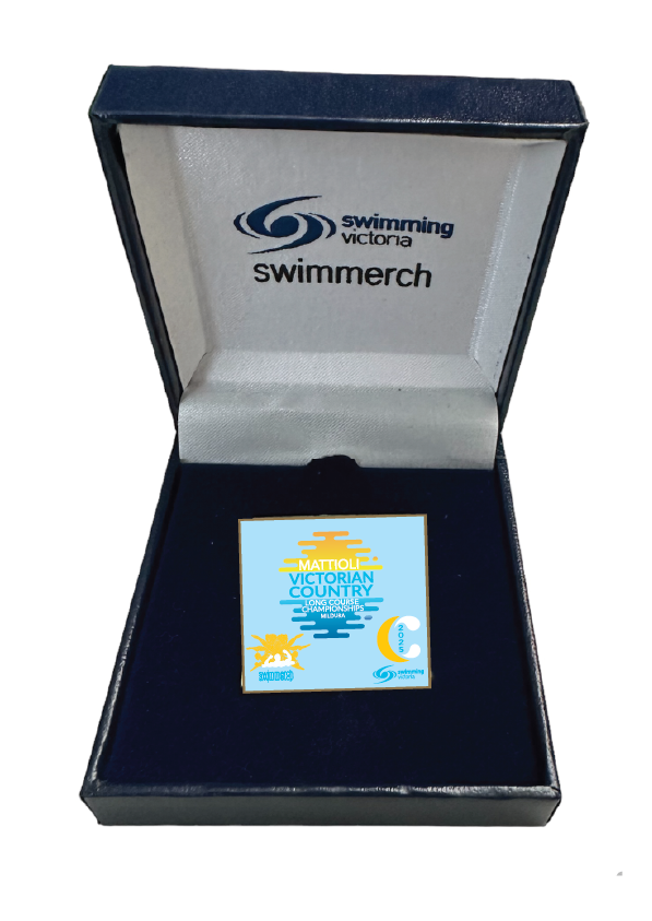 2025 VICTORIAN COUNTRY LC CHAMPIONSHIP BOXED PIN – swimmerch