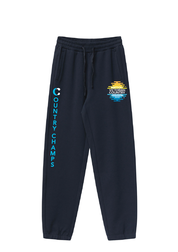 NEW ITEM - 2025 VICTORIAN COUNTRY LC CHAMPIONSHIP TRACKPANT - NAVY