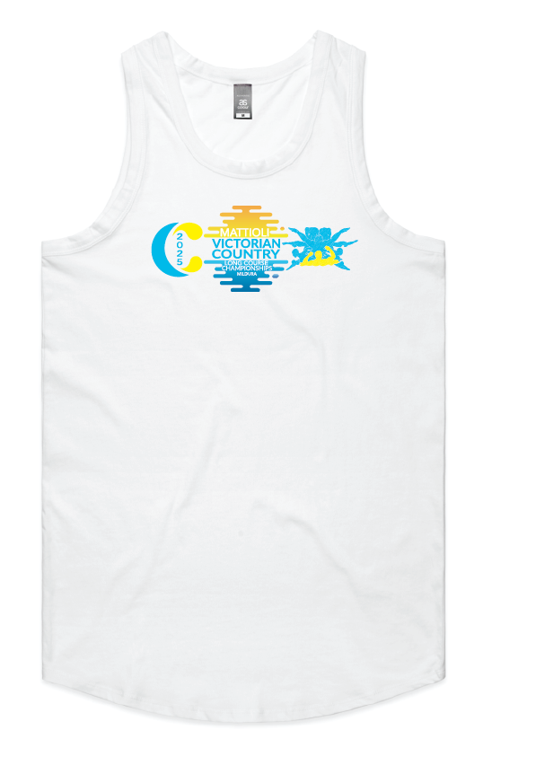 2025 VICTORIAN COUNTRY LC UNISEX SINGLET TOP - WHITE