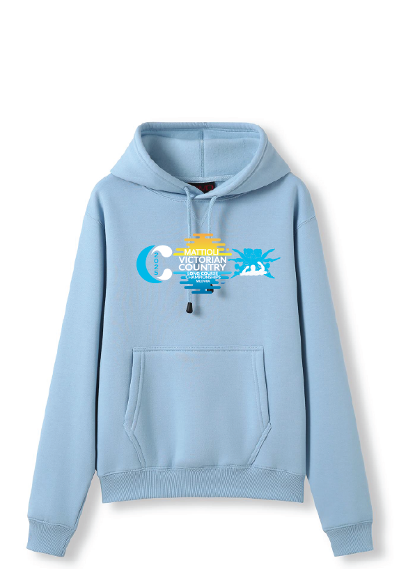 2025 VICTORIAN COUNTRY LC CHAMPIONSHIP HOODIE  -  PALE BLUE