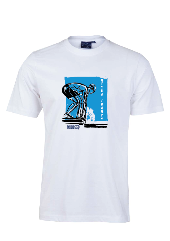 2025 VICTORIAN METRO LC CHAMPIONSHIP SHORT SLEEVE TEE - WHITE/BLUE