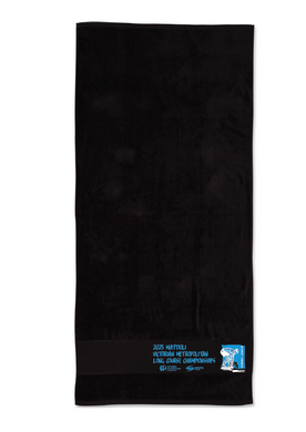 2025 VICTORIAN METRO LC CHAMPIONSHIP TOWEL - BLACK