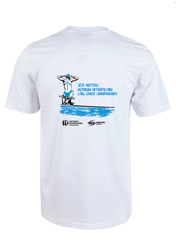2025 VICTORIAN METRO LC CHAMPIONSHIP SHORT SLEEVE TEE - WHITE/BLUE