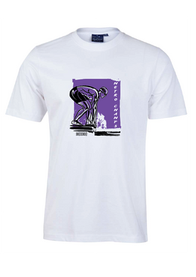 2025 VICTORIAN METRO LC CHAMPIONSHIP SHORT SLEEVE TEE - WHITE/PURPLE