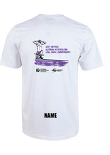 2025 VICTORIAN METRO LC CHAMPIONSHIP SHORT SLEEVE TEE - WHITE/PURPLE