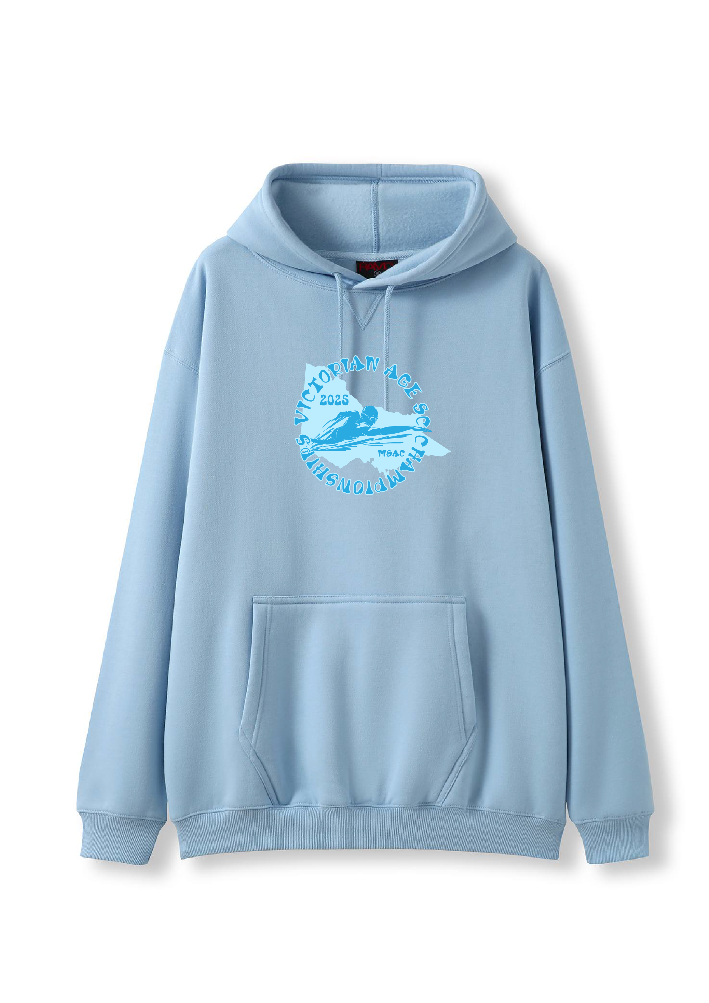 2025 VICTORIAN AGE SC CHAMPIONSHIP HOODIE  -  PALE BLUE