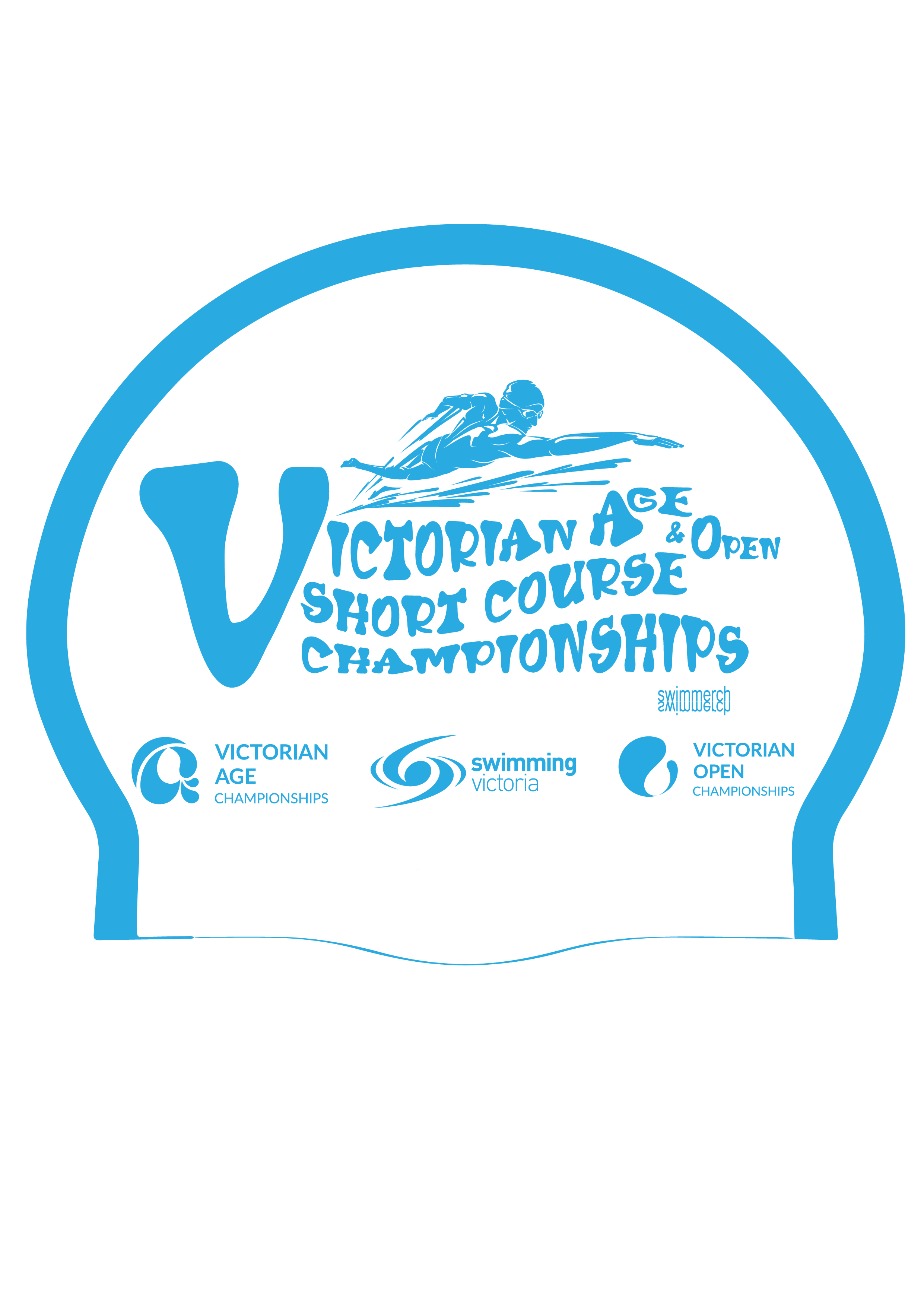 2025 VICTORIAN AGE & OPEN SC SILICONE SWIM CAP