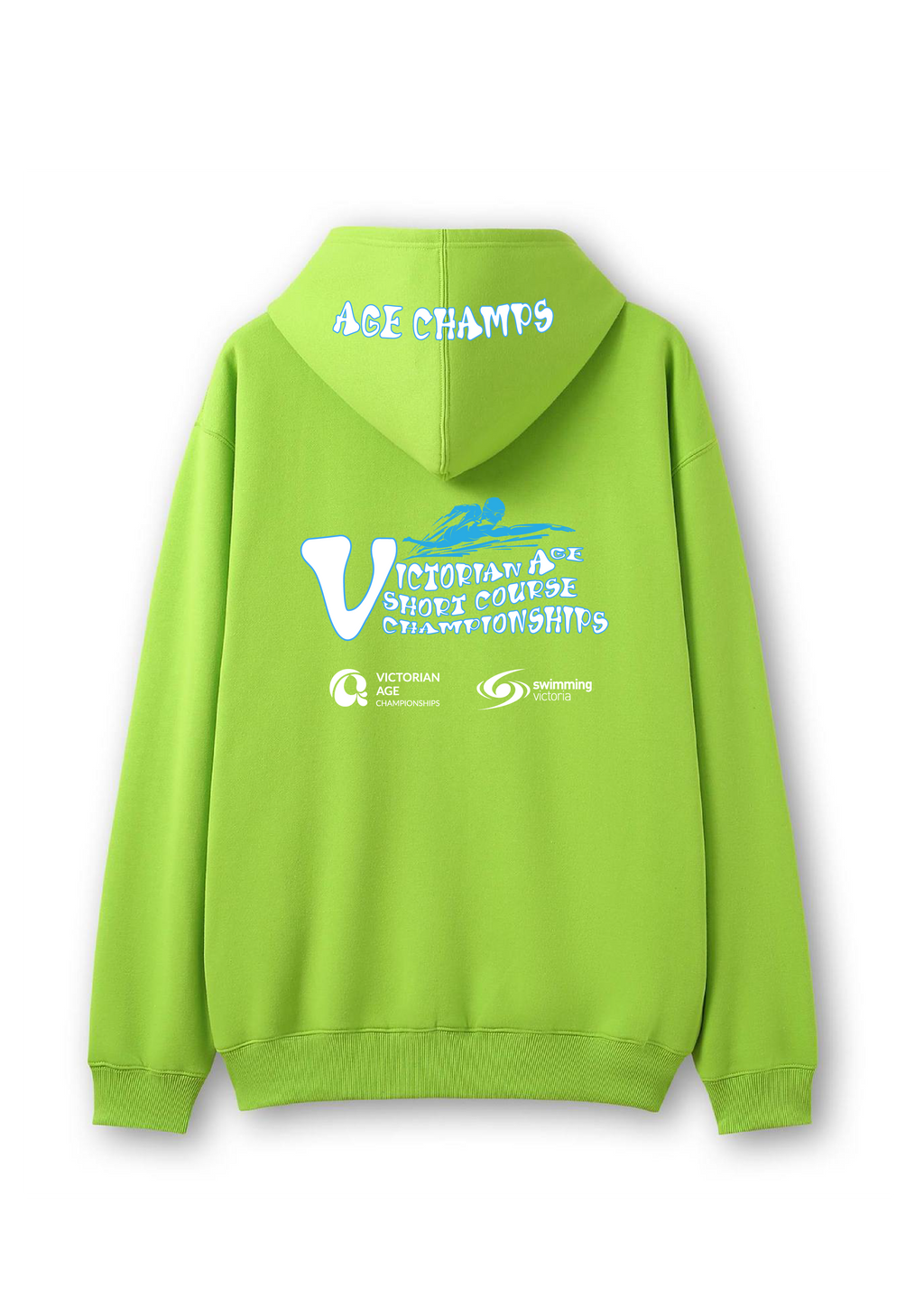 2025 VICTORIAN AGE SC CHAMPIONSHIP HOODIE  -  LIME