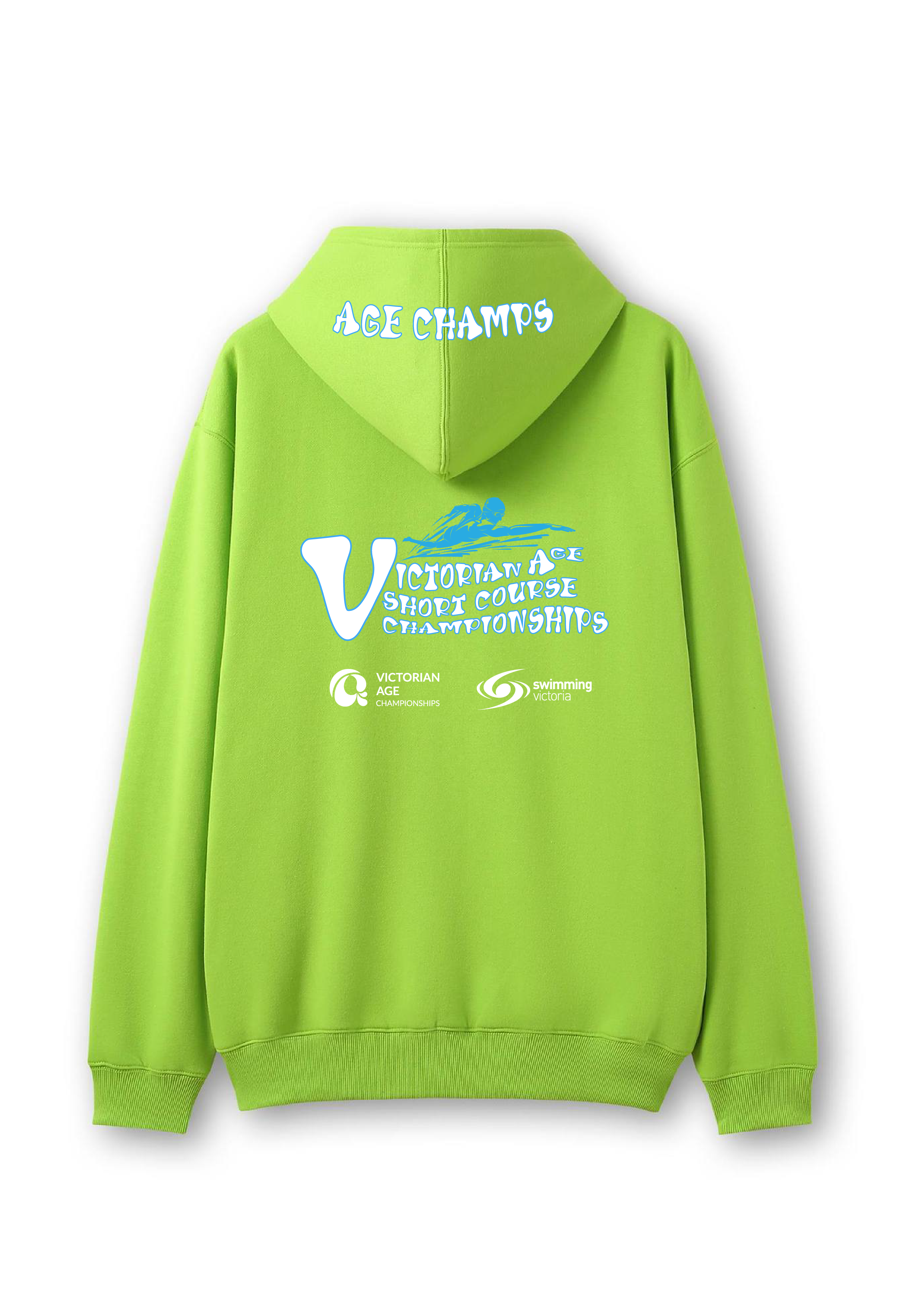 2025 VICTORIAN AGE SC CHAMPIONSHIP HOODIE  -  LIME