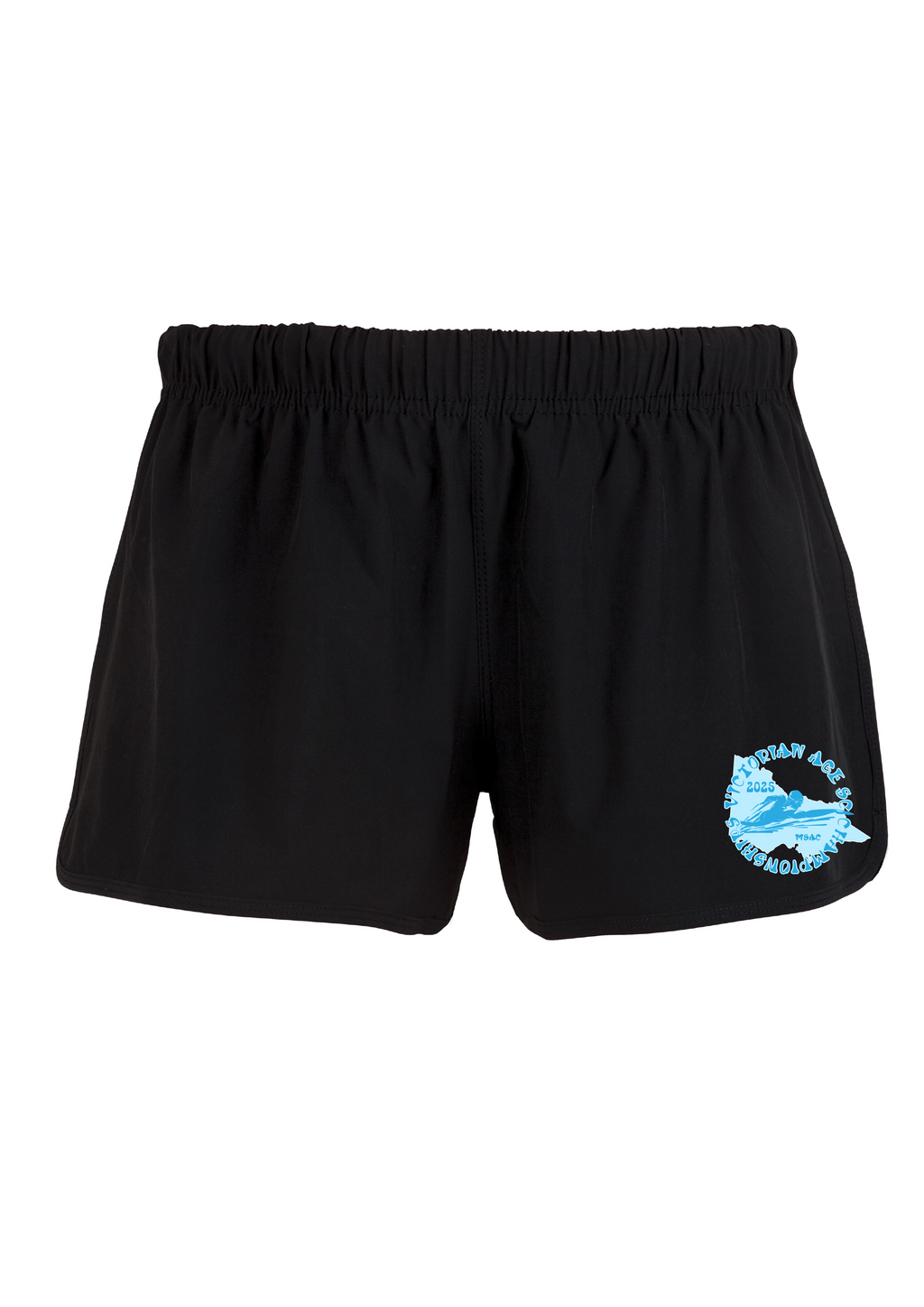 2025 VICTORIAN AGE SC CHAMPIONSHIP WOMENS SHORTS - BLACK