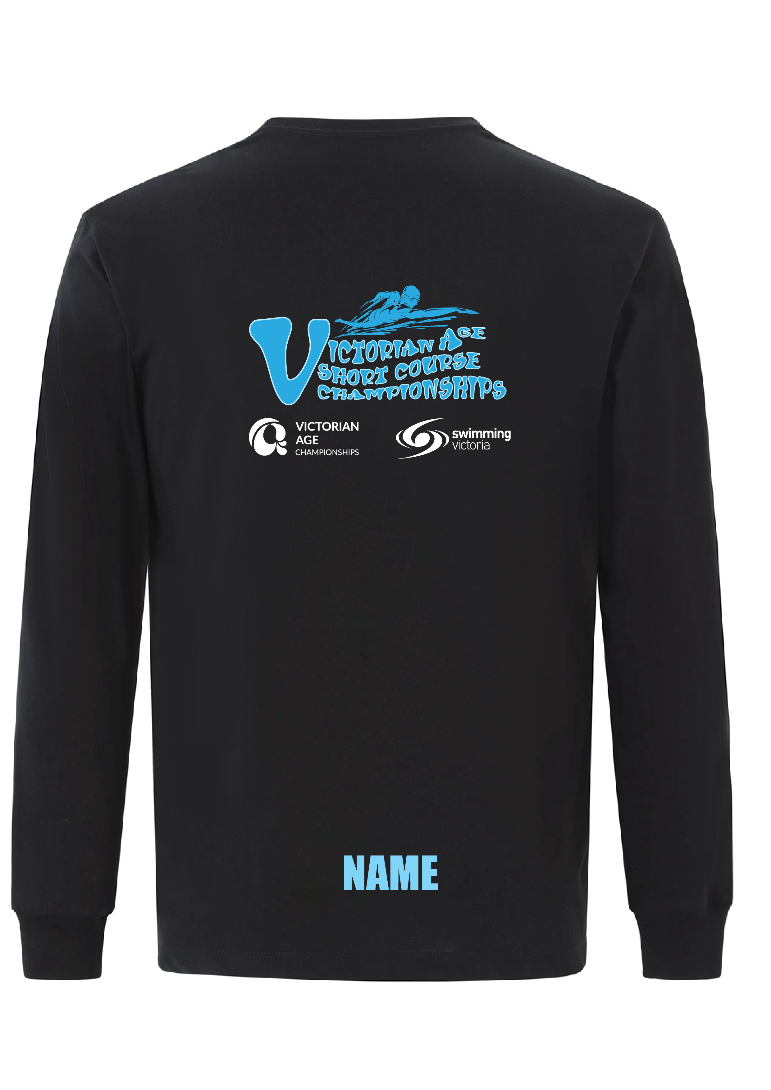 2025 VICTORIAN AGE SC CHAMPIONSHIP LONG SLEEVE TEE - BLACK
