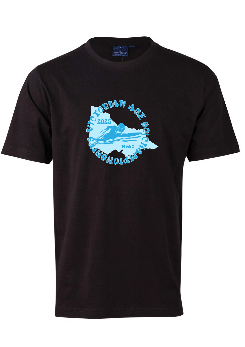 2025 VICTORIAN AGE SC CHAMPIONSHIP SHORT SLEEVE TEE - BLACK