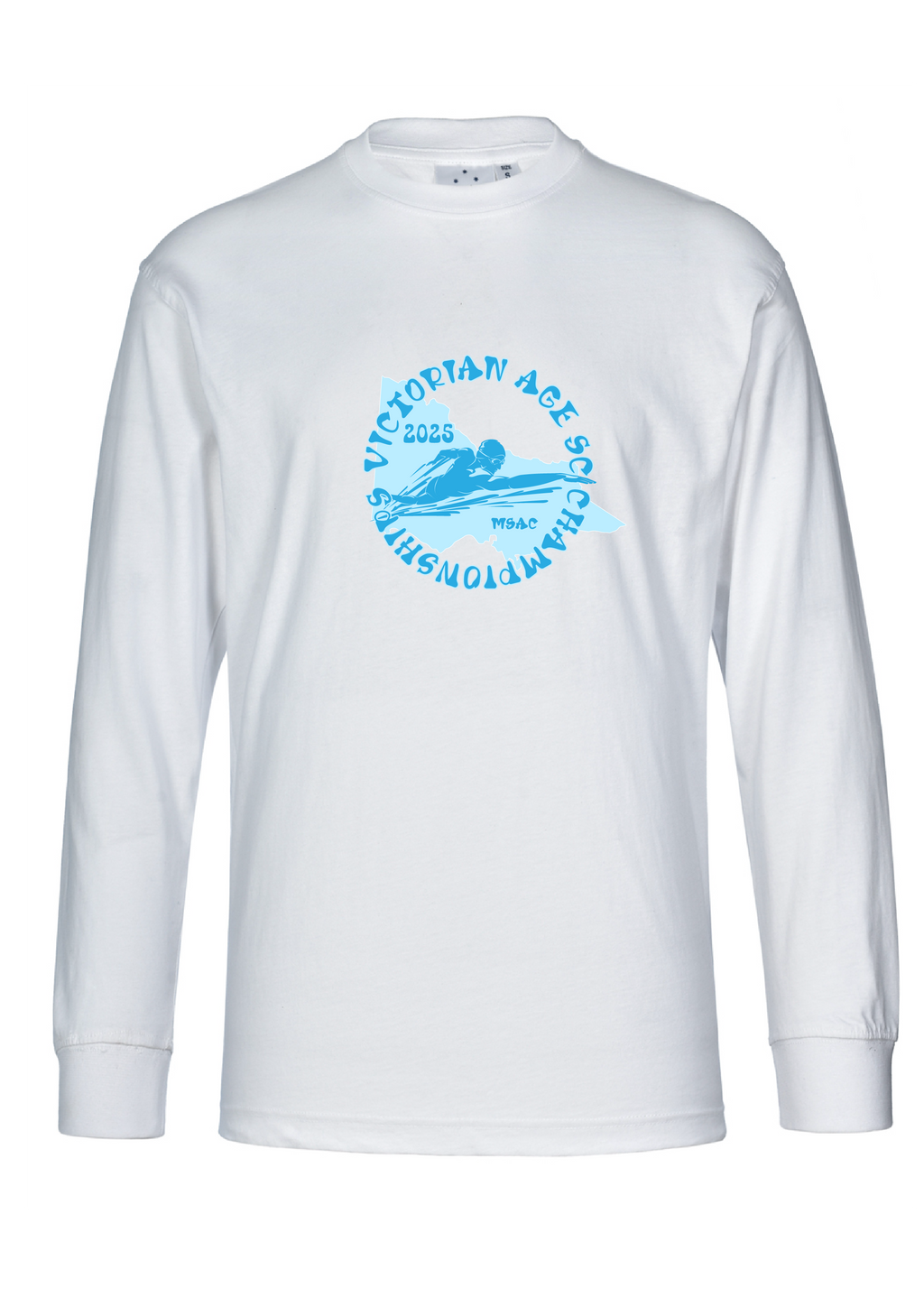 2025 VICTORIAN AGE SC CHAMPIONSHIP LONG SLEEVE TEE - WHITE